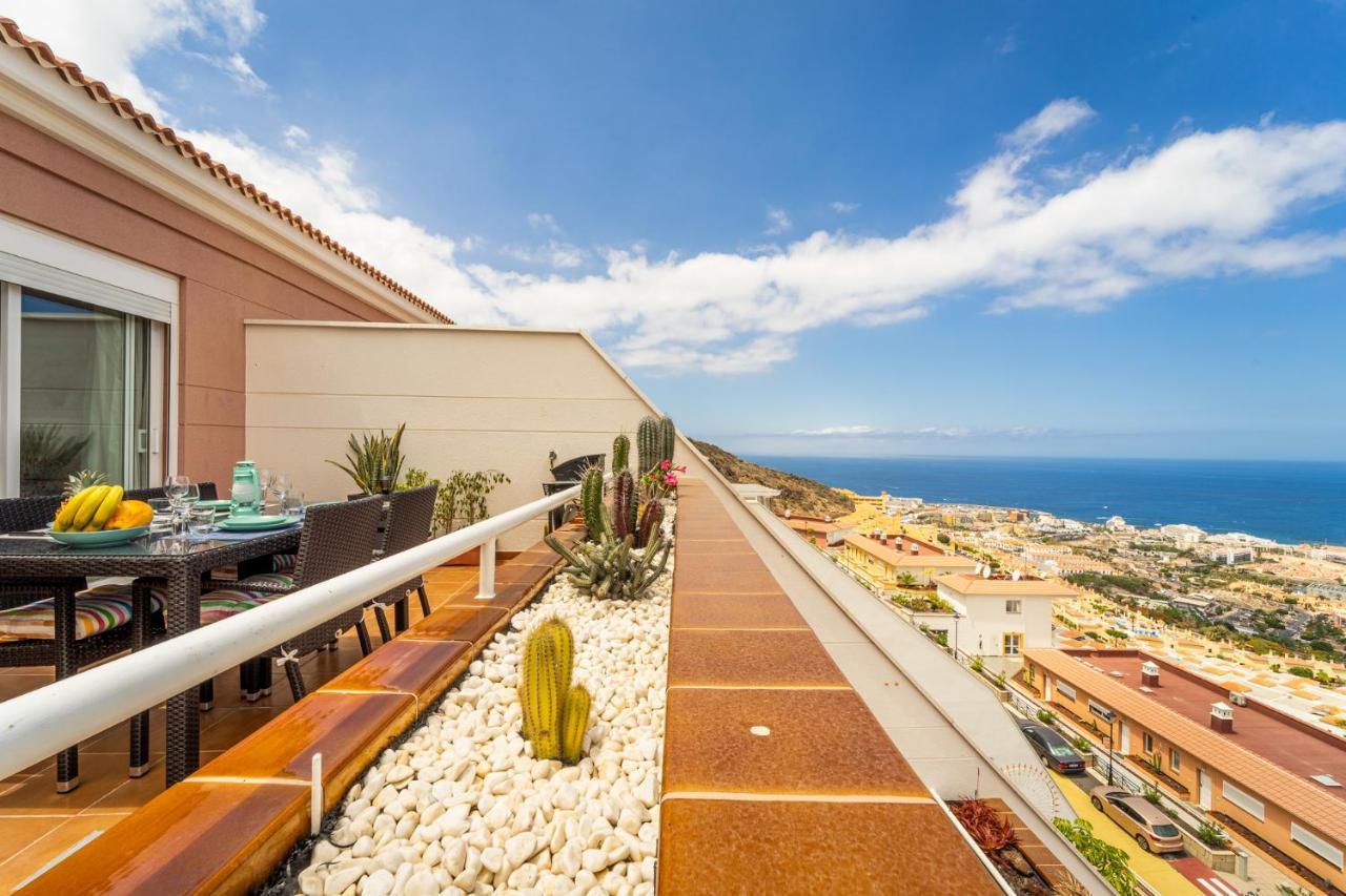 Luxury Penthouse 105M2,Bali Bed,Heated Pool,Sunset Apartment Costa Adeje  Exterior foto